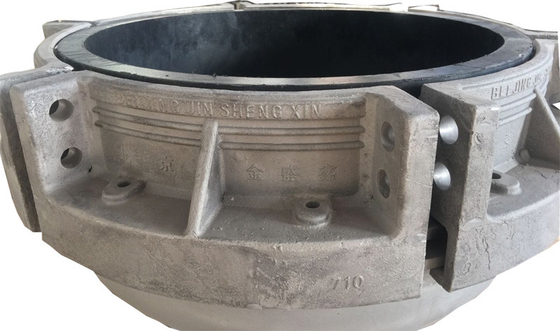 Dn710mm Hydrostatische het Beëindigendekking van het Stoproestvrije staal