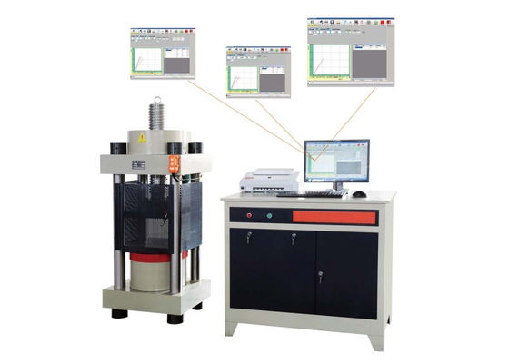 600KN Betoncompressiestevigheid Machine Cementstevigheid Inspectie methode ISO-methode