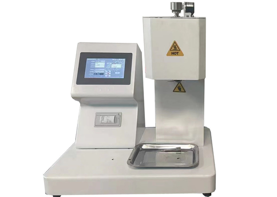 PE Melt Flow Index Instrument / Mfi Testing Machine Met LCD Display