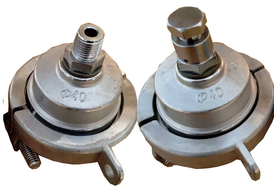 φ 40 mm Einddeksel voor hydrostatische test van composietbuizen van thermoplastische drukleidingen