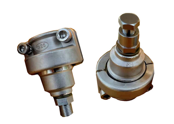 Φ 25 mm eindsluiting voor hydrostatische drukcontrole van plastic buizen met O-ring afdichting