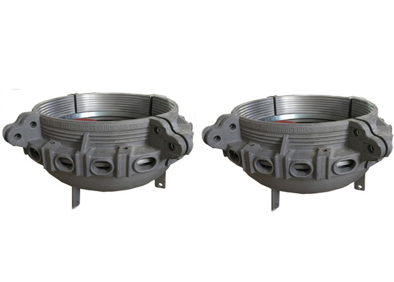 150 kg Zilveren wit Plastic Pipe End Caps φ395*12mm
