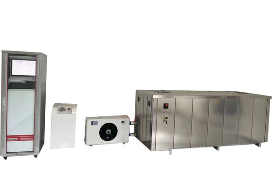 Hydrostatische druktoetsmachine wordt gebruikt voor de bepaling van de weerstand tegen interne druk van thermoplastische buizen, fittings en assemblages voor het vervoer van vloeistoffen
