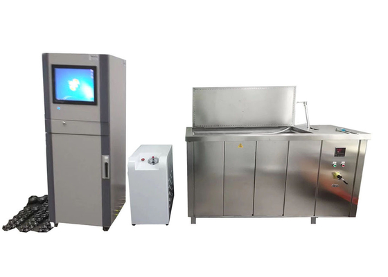 De hydrostatische druktoetsmachine dient voor het meten van de interne druktolerantie van thermoplastische buizen, fittings en assemblages die worden gebruikt voor het vervoer van vloeistoffen