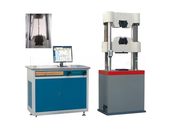 Servo-hydraulische testmachine voor nauwkeurige en nauwkeurige controle van testparameters bij betonnen versterkingstests
