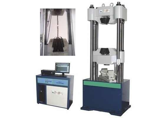 Servo-hydraulische testmachine met hoge precisie en stabiliteit voor trekcompressie- en buigproeven