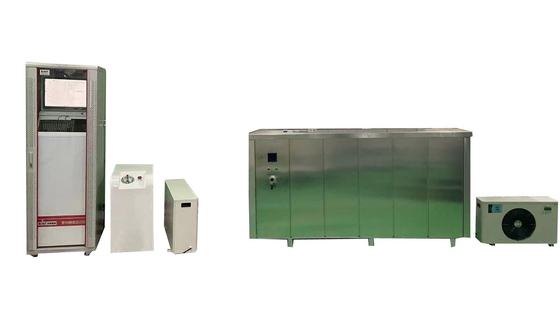 Hydrostatische druktestmachine voor plastic pijpen ISO 1167 en ASTM D-1598-conform