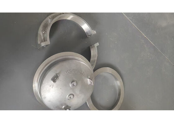 Kunststof buiseindkappen 8 inch 219 mm met bout-O-ring en ontluchtingsventiel voor eenvoudige bediening en afdichting voor buisdruktests