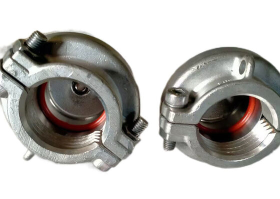 Zwaar uitgevoerde kunststof buiseindkappen met een type structuurbevestiging, geschikt voor hydrostatische druk- en barsttests