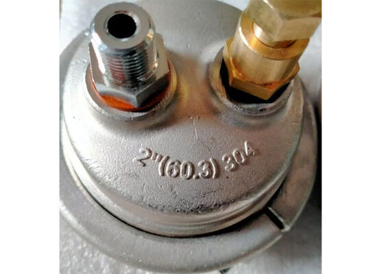 Veelzijdige kunststof buiseindkappen die veilige afdichtingsoplossingen bieden voor polyethyleen buizen met behulp van siliconenringen en metalen sluitsystemen