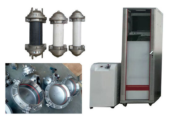 Hydrostatische druktestmachine voor plastic buizen, burst-testapparatuur met constante druk voor conformiteitstests voor thermoplastische en samengestelde buizen