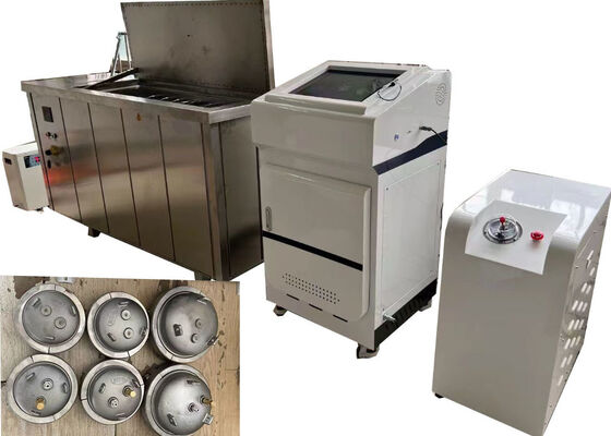 Hydrostatische druktestmachine met meerdere stations en microcomputerbesturing voor constante interne druk en burst-prestatietests van kunststofbuizen