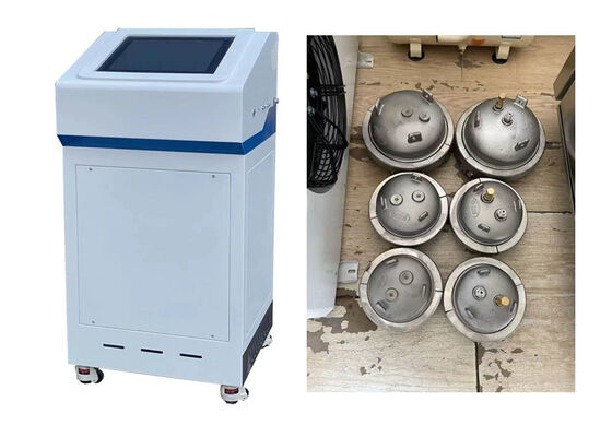Hydrostatische barstdruktestmachine voor plastic buizen, computergestuurde druktestapparatuur